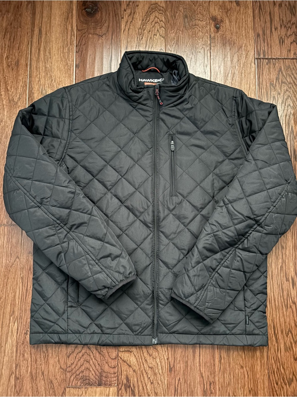 Hawke & Co Black Quilted Puffer Jacket